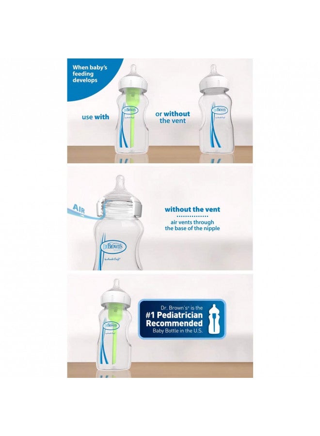 Pack Of 3 Options + Wide-Neck Bottles, 5 Oz