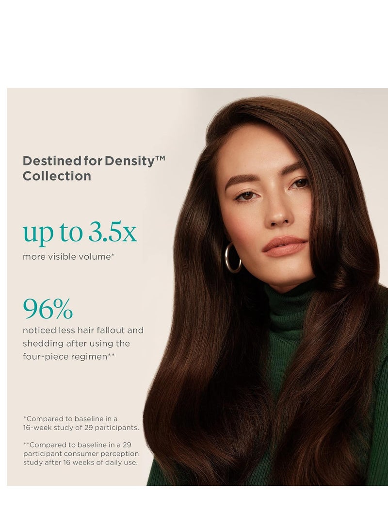 Briogeo Destined For Density Caffeine + Biotin Peptide Density Shampoo, Increases Hair Thickness and Density for Fine or Thinning Hair, Vegan, Cruelty-Free, 8 fl oz