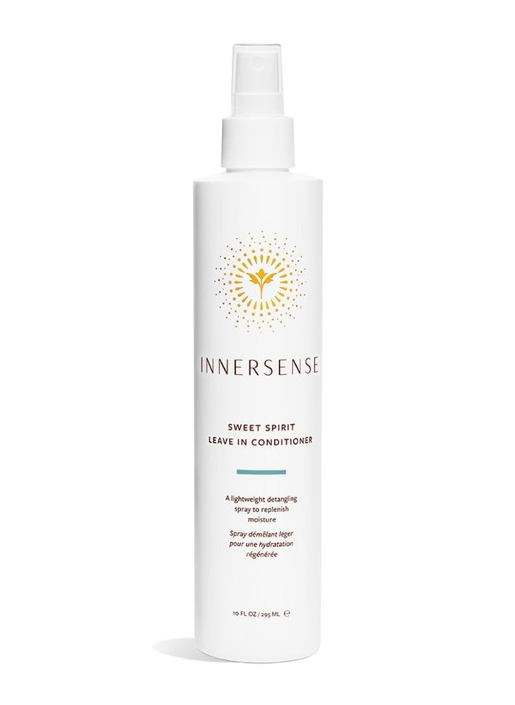 INNERSENSE Organic Beauty - Natural Sweet Spirit Leave-In Conditioner | Non-Toxic, Cruelty-Free, Clean Haircare (Full Size, 10 fl oz | 295 ml)