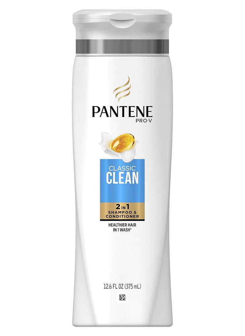 Pantene Sh 2n1 Classic Cl Size 12.6z Pantene 2 In 1 Classic Clean 12.6oz