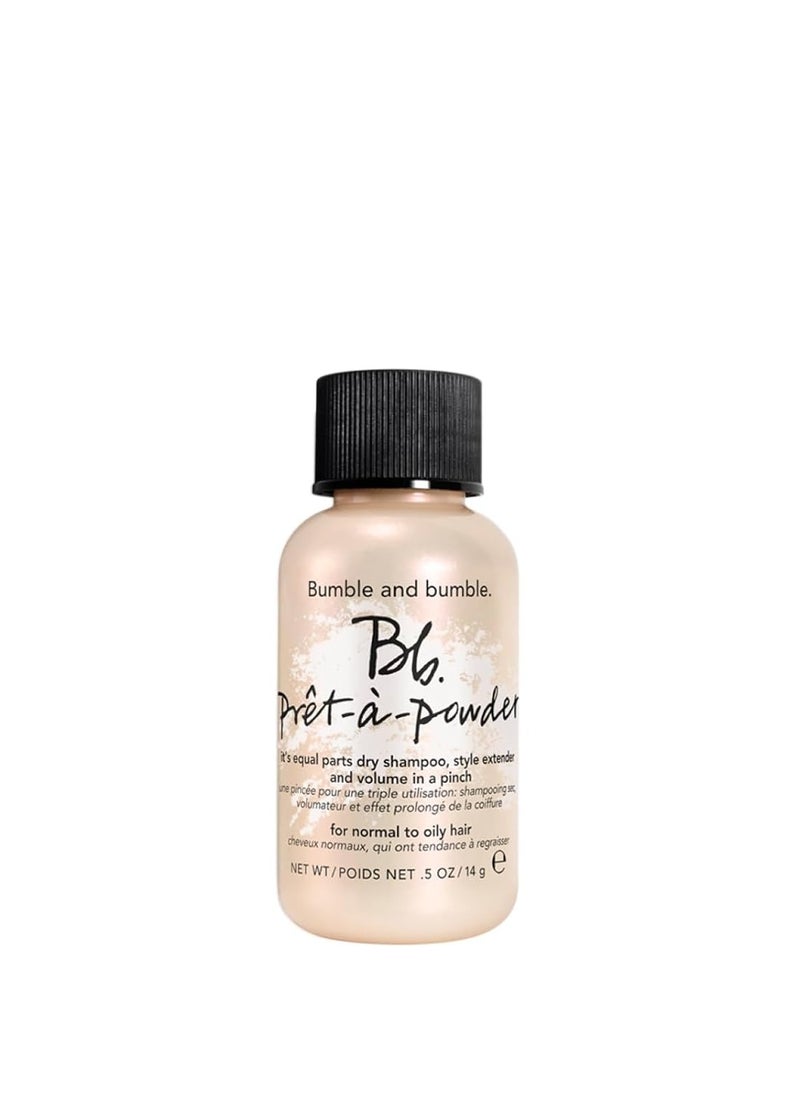 Bumble and bumble Prêt-à-powder Dry Shampoo Powder | Adds Volume, Texture + Absorbs Oil | Non-Aerosol | Wavy + Straight