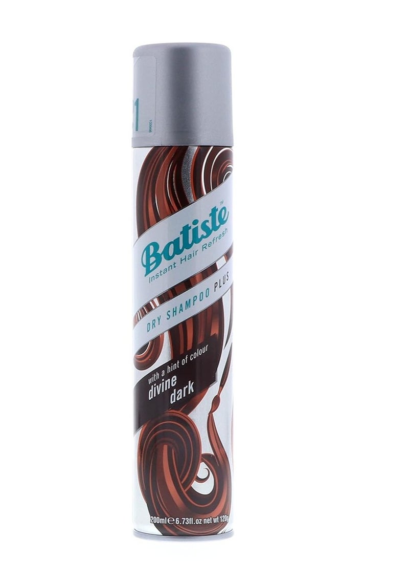 Batiste Color Dry Shampoo, Dark Hair 200 ml ( Pack of 2)