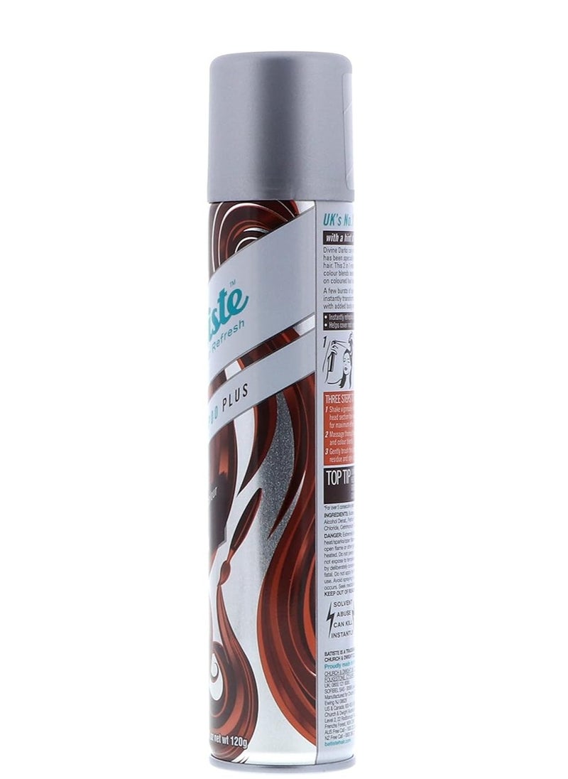 Batiste Color Dry Shampoo, Dark Hair 200 ml ( Pack of 2)