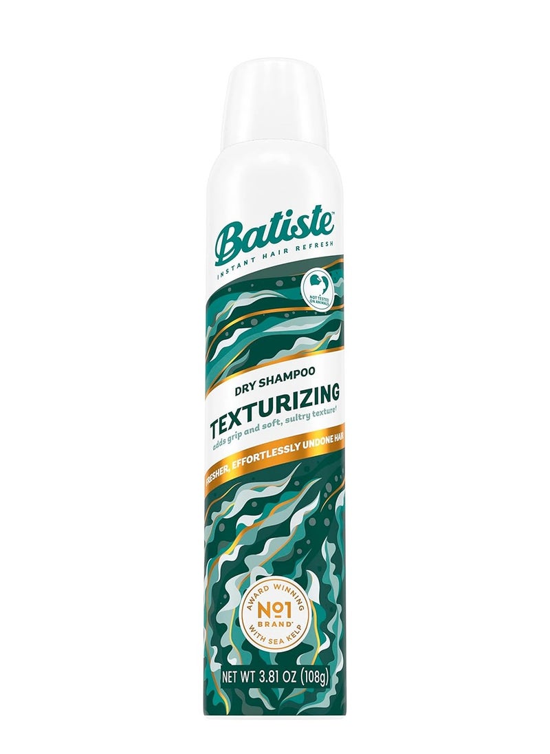 Batiste Texturizing Dry Shampoo, refresh and add grit and texture for beachy tousled hair 3.81OZ