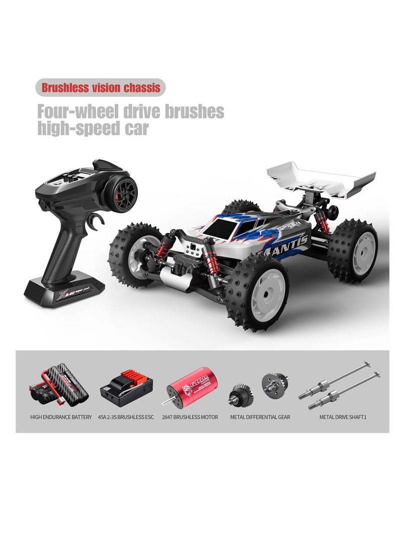 911 PRO 1:16 Remote Controlled Car, 70km/h RC High Speed Drift Racing Car, 2.4GHz Brushless Motor, 4WD Off Road Race Buggy