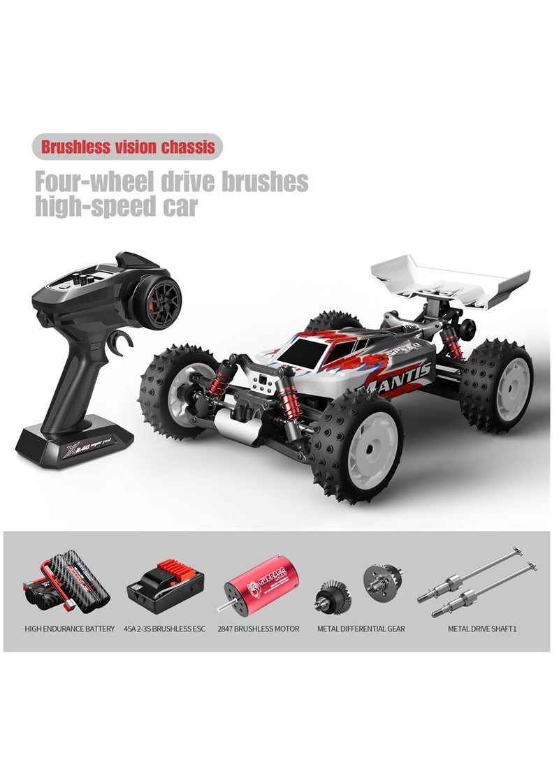 S911 PRO 1:16 Remote Controlled Car, 70km/h RC High Speed Drift Racing Car, 2.4GHz Brushless Motor, 4WD Off Road Race Buggy