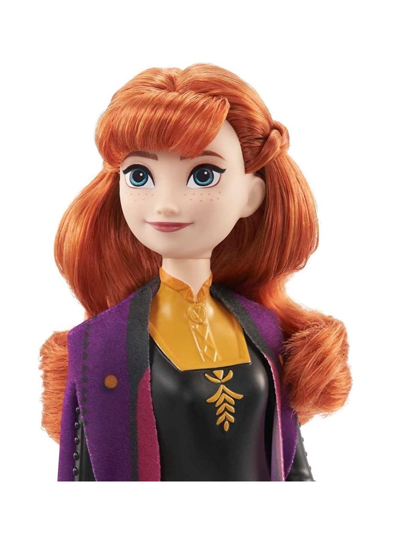 Frozen Anna Fashion Doll and Accessory Toy Inspired by the Movie Disney Frozen 2