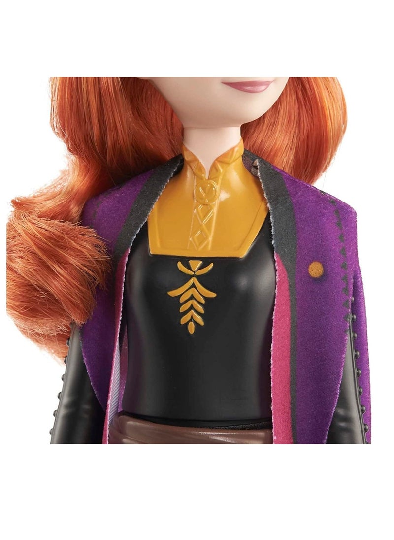 Frozen Anna Fashion Doll and Accessory Toy Inspired by the Movie Disney Frozen 2