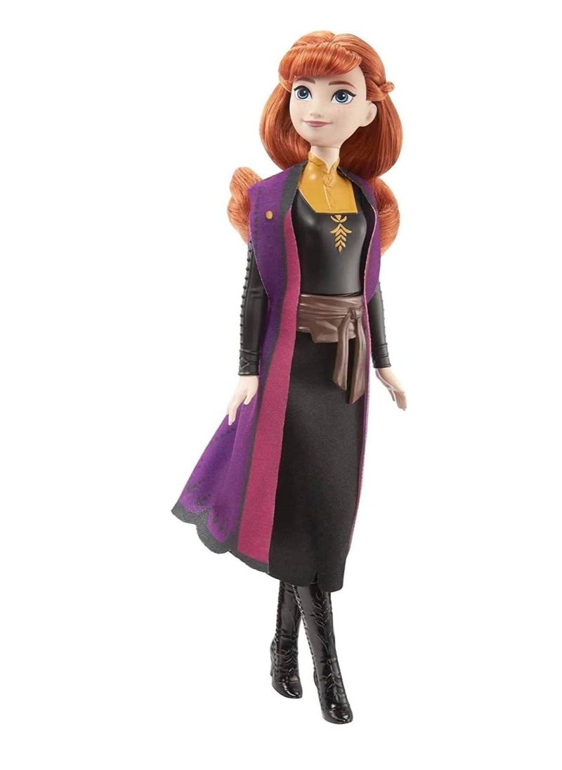 Frozen Anna Fashion Doll and Accessory Toy Inspired by the Movie Disney Frozen 2