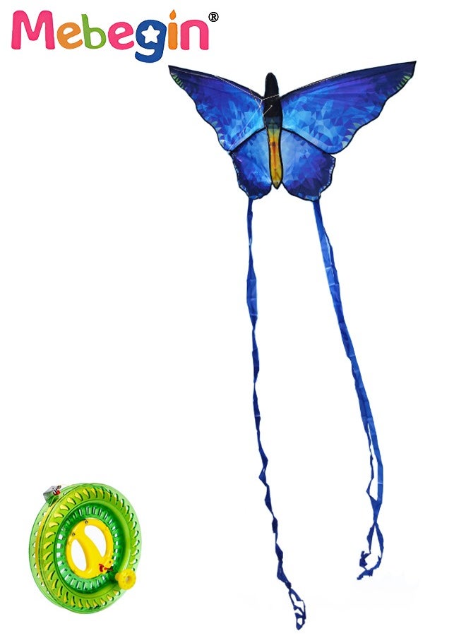 365*140cm Butterfly Huge Kite with 200m Line for Kids and Adults,Double Line String Easy to Fly for Beach Trip Park Family Outdoor Games and Activities