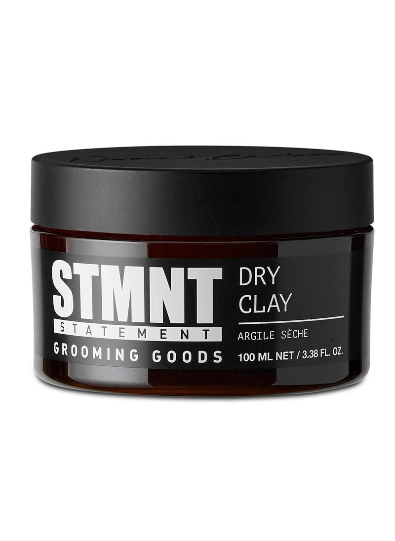 STMNT Grooming Goods Dry Clay | Extra Matte Finish | Super Strong Control | Easy to Wash Out