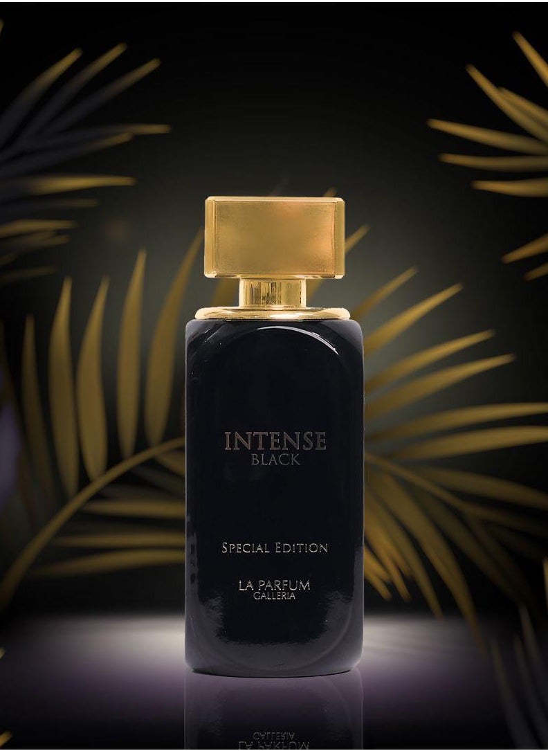 Intense Black Special Edition Eau de - Luxury Scent for Men, Unisex Perfume - Long Lasting Fragrance, 100ml