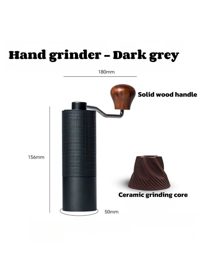 High Quality Portable Manual Coffee Grinder, Stainless Steel Coffee Grinder, Adjustable Ground Coffee Bean Thickness