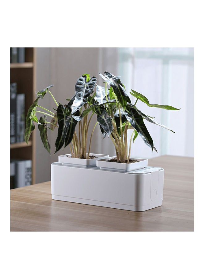 Hydroponic Growing System Planter White/Grey