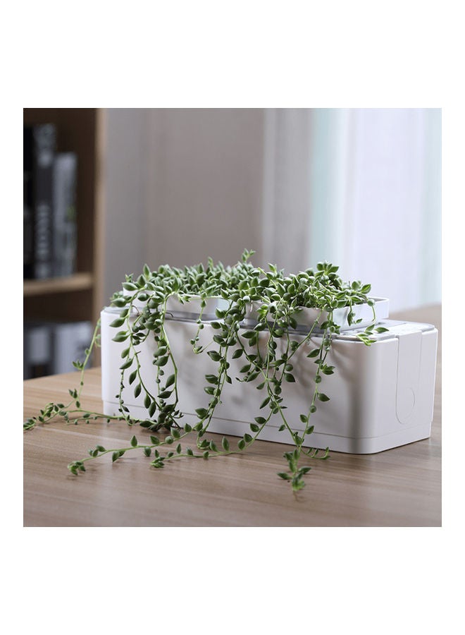 Hydroponic Growing System Planter White/Grey