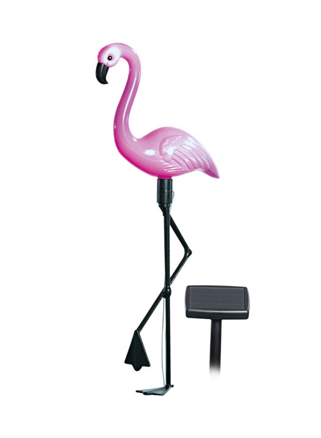 LED Flamingo Solar Power Lawn Lamp Multicolour