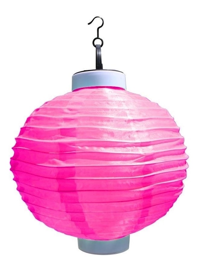 Solar Chinese Lanterns Lights Pink