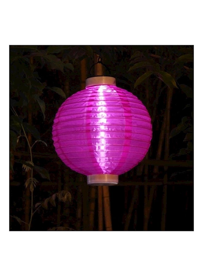 Solar Chinese Lanterns Lights Pink