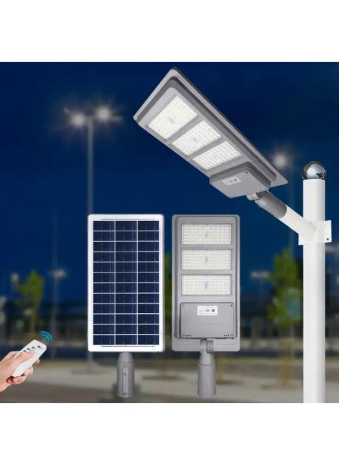 3000W Solar Street Light Dusk to Dawn with Remote Control Motion Sensor Solar Lights Outdoor Waterproof, Perfect for Patio, Shed, Garden, Backyard