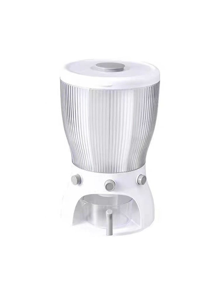 Cereal Dispenser White 26x42 Cm