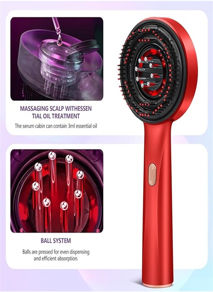 Multifunctional three-in-one new hair oil applicator, scalp oil applicator, ipx7 waterproof, relieve fatigue and stress