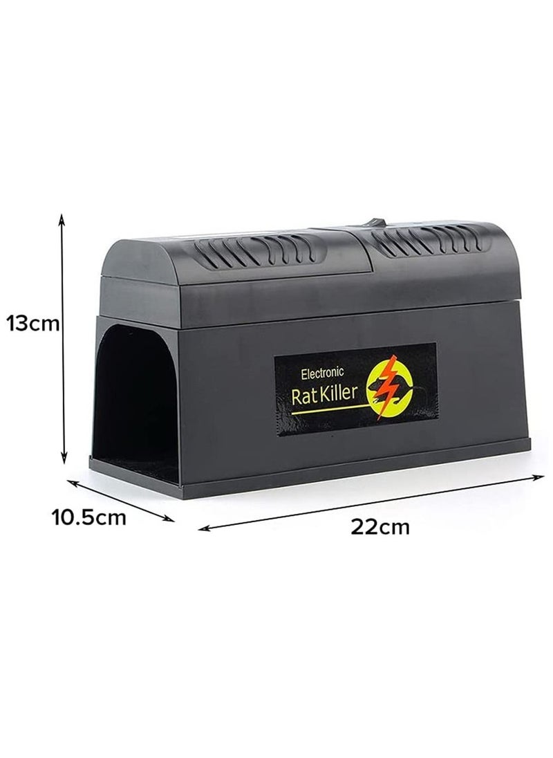 Mouse Trap Electric Rat Trap - Indoor Pest Control Rodent Zapper for Home Safe & Clean