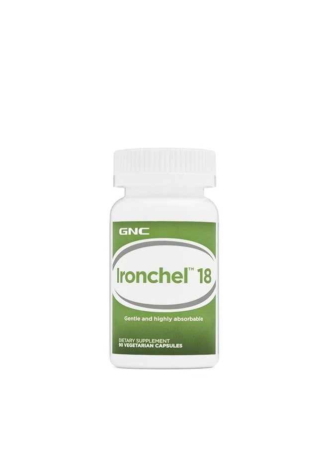 GNC Ironchel™ 18 MG - 90 Softgels