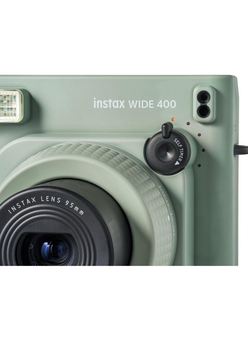 FUJIFILM instax WIDE 400 instant camera, Automatic exposure and flash control