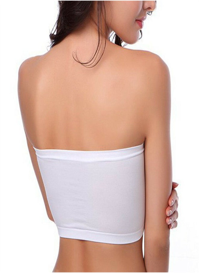 Strapless Women's One Line Thin Invisible Underwear White