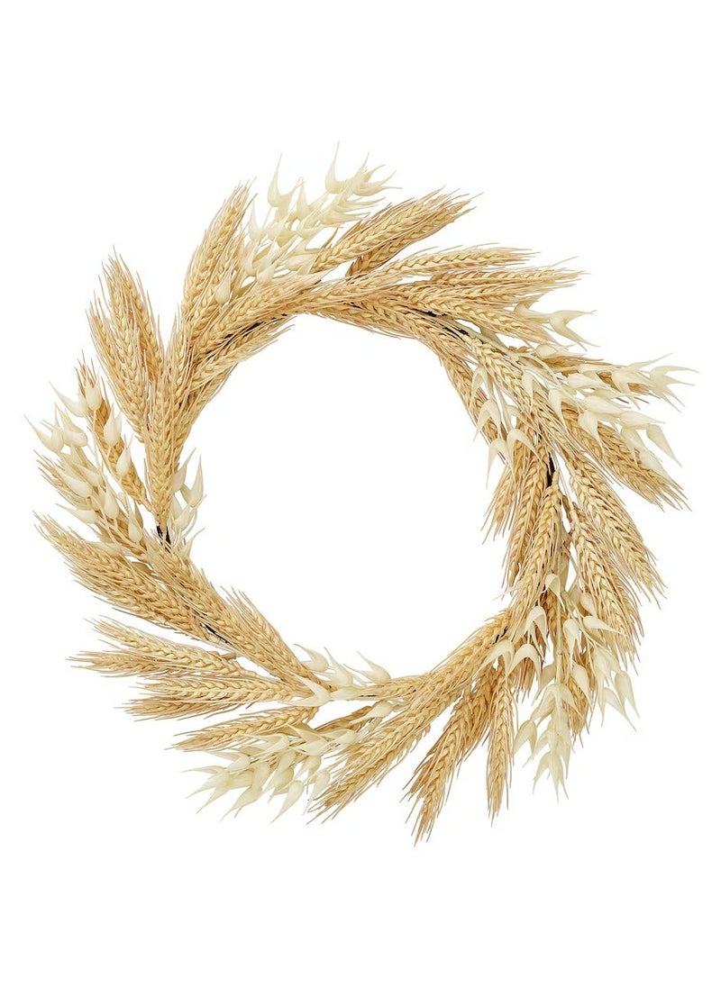 HÖSTAGILLE Artificial wreath, in/outdoor natural, 43 cm