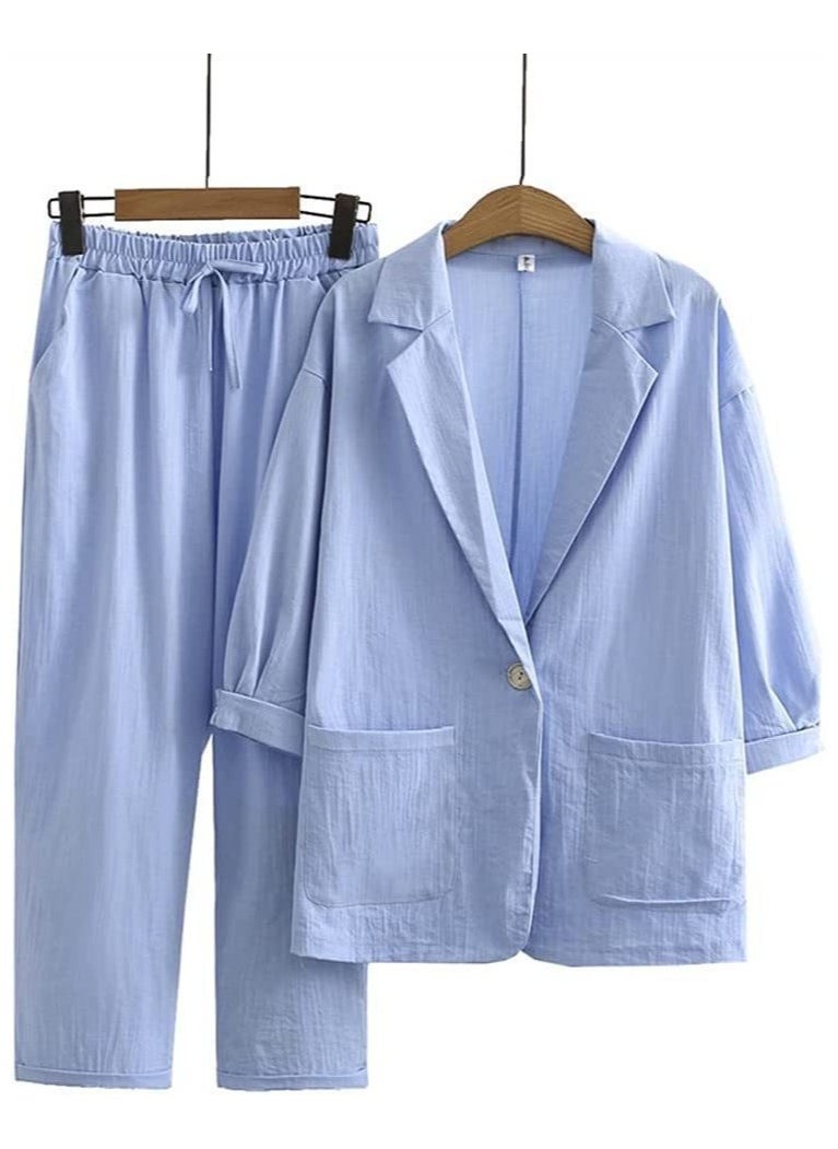 New Fashionable Women's Casual Suit Set