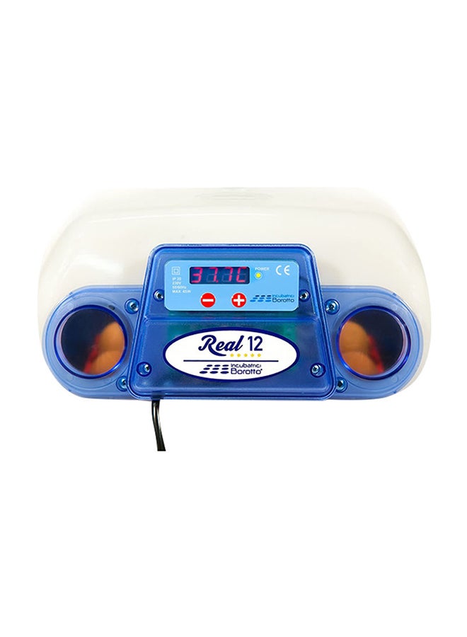 12- Eggs Mini Intelligent Automatic Egg Incubator Multicolour