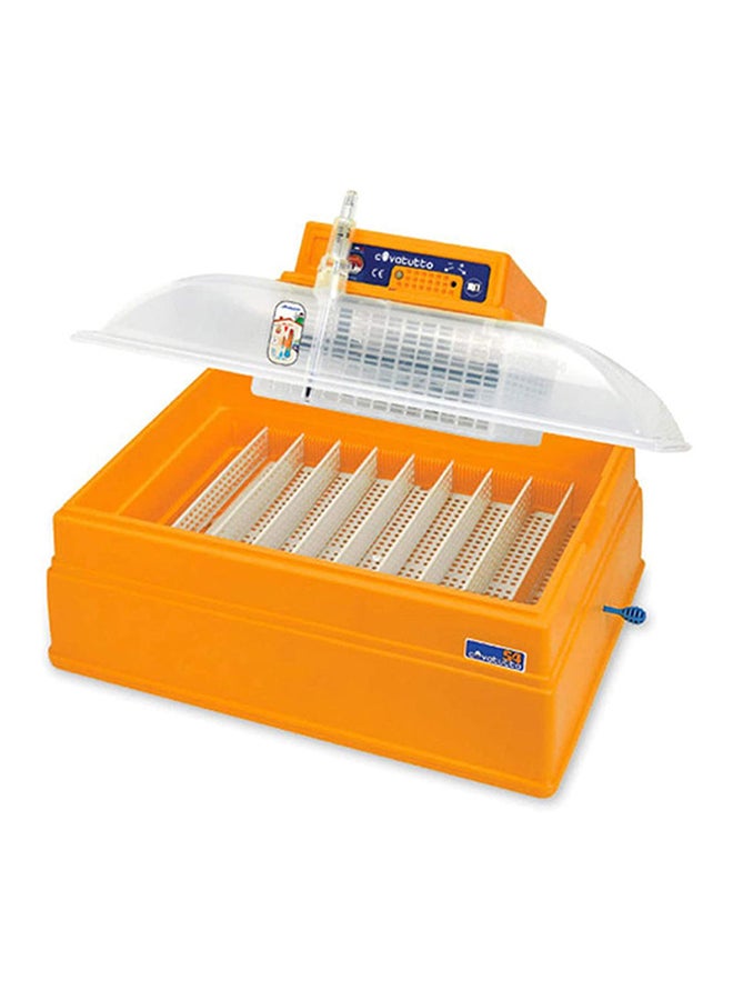 Analog Egg Incubator For Hatching Eggs Yellow/Blue