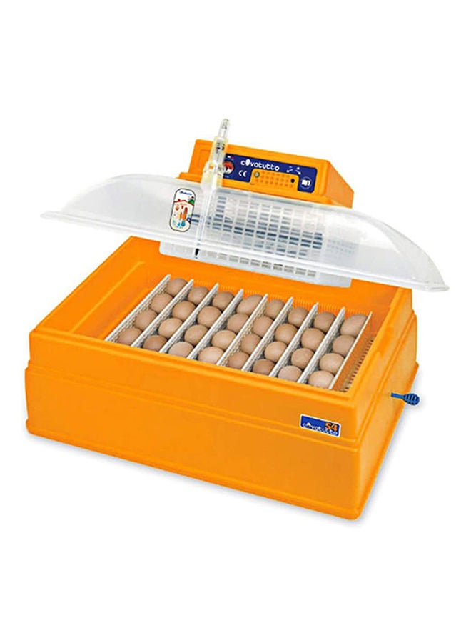 Analog Egg Incubator For Hatching Eggs Yellow/Blue