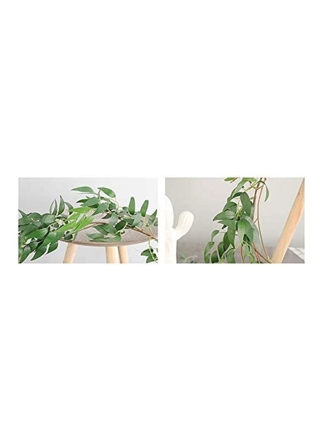 1 Piece Artificial Fake Hanging Vine Plant Leaves Home Garden Wall Decoration Green