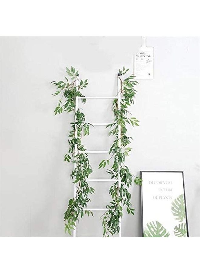 1 Piece Artificial Fake Hanging Vine Plant Leaves Home Garden Wall Decoration Green