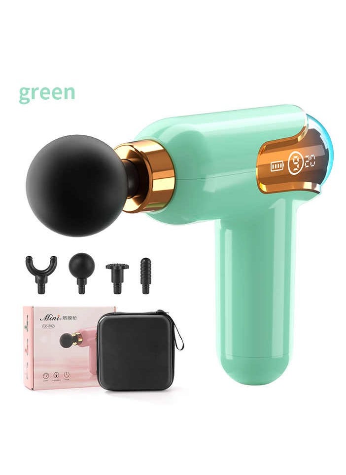 LCD Display Massage Gun: Portable Electronic Massager