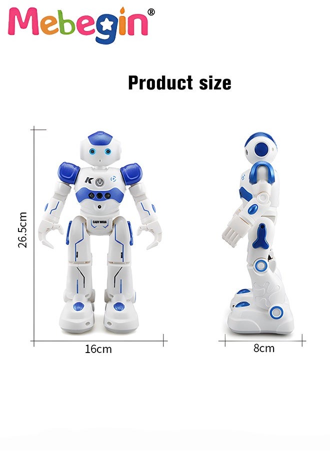 RC Robot Toys for Kids,Gesture-Sensing Smart Programmable Robot, USB Charging, Remote Control Robot Toys for Boys Girls Birthday Gift