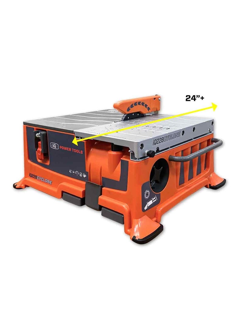 iQ228CYCLONE CE - 180 mm Dry Cut Tabletop Tile Saw