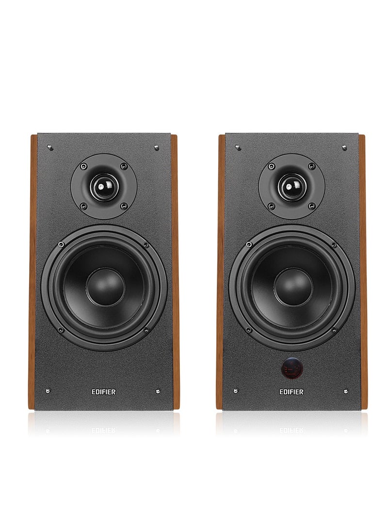 Edifier R2000DB  2.0 Bookshelf Speakers,Remote,BT,OPT,2XRCA,L Out,Warm Oak