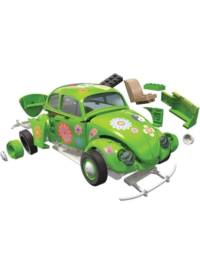 Airfix Quick Build VW Beetle Flower-Power