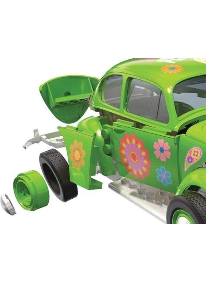 Airfix Quick Build VW Beetle Flower-Power