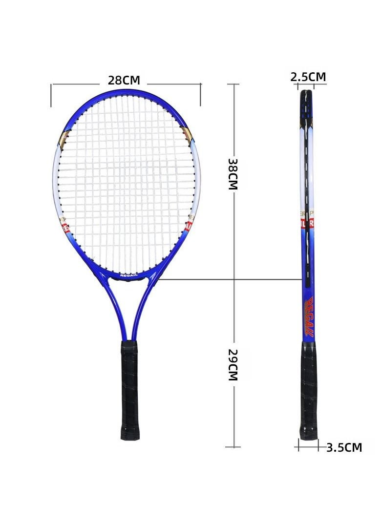 27 Inch Aluminum Alloy Adult Junior Tennis Racket