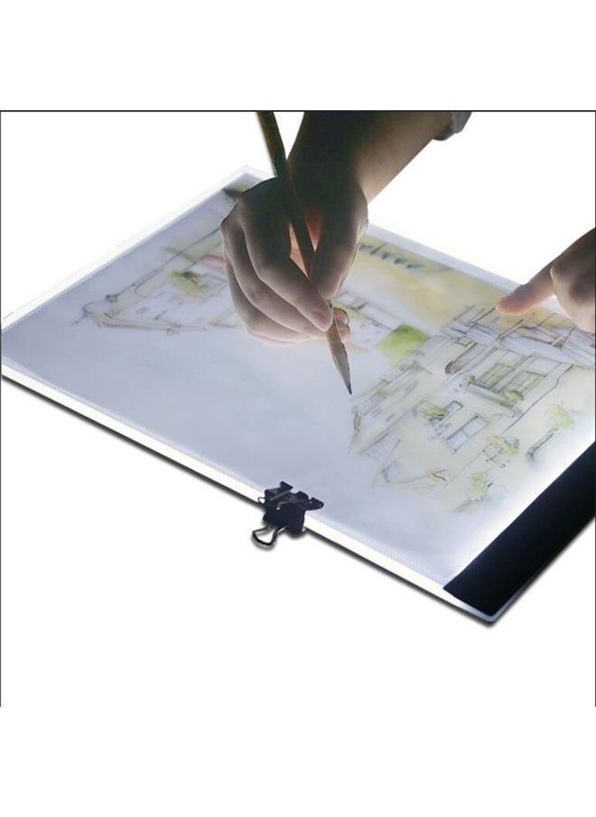 Ultra-thin A4 Size Portable USB LED Artcraft Tracing Light Box Copy Board for Artists Drawing Sketching Animation and X-ray Viewing