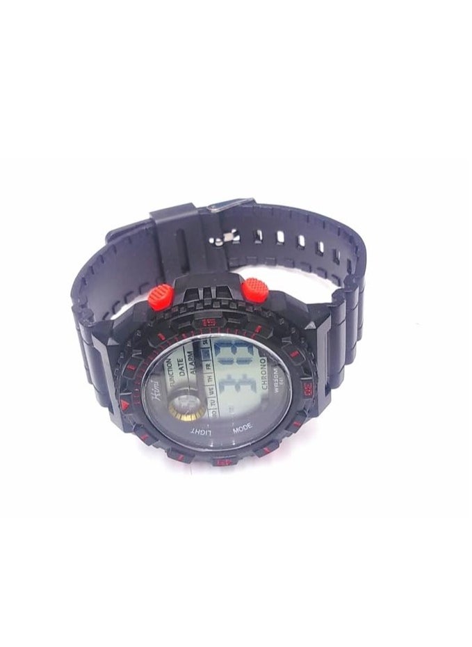 Children Digital Sports Watches, Water Resistant, Set of 6