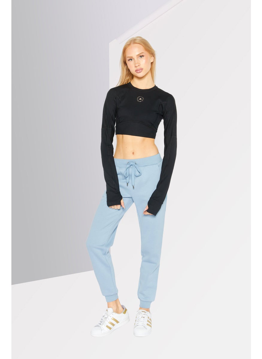 Women Sportswear Fit Long Sleeve Top, Black