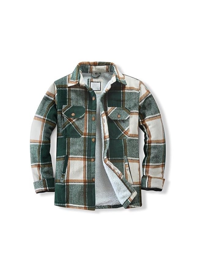 Trendy Checkered Flannel Shirt – Perfect for Casual & Outdoor Wear