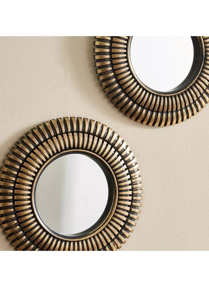 3-Piece Mirror Set - 25 cm