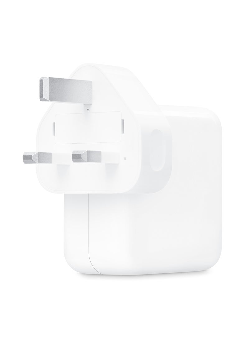 35W DUAL USB-C POWER ADAPTER-ZEE White