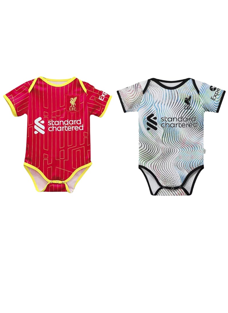 2-PACK Football-themed Baby  Onesies